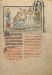 El Águila Entregando los Vasos con las Siete Últimas Plagas a los Siete Ángeles